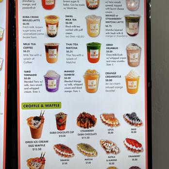 Boba Me - Menu - Desserts Near Me - Alameda, California Boba Me - Menu - Desserts Near Me - Alameda, California