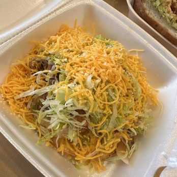 Roberto's Taco Shop - Shredded Beef Tostada - Mexican Near Me - Henderson, Nevada