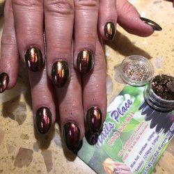 The Nails Place - Chrome finishing