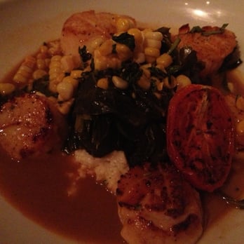Marker 32 - Scallops, grits & collards - Seafood Near Me - Jacksonville, Florida