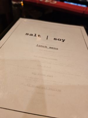 Menu photo 1 SALT|SOY Memphis, TN Menu photo 1 SALT|SOY Memphis, TN