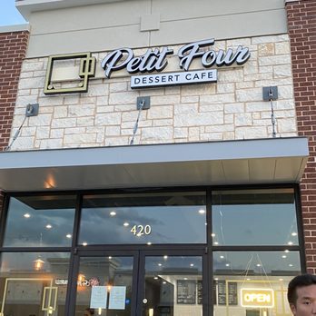 Petit Four Dessert Cafe - Store front - Desserts Near Me - Carrollton, Texas Petit Four Dessert Cafe - Store front - Desserts Near Me - Carrollton, Texas