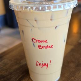 Creme Brulee Latte Creme Brulee Latte