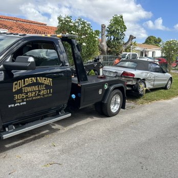 Golden Night Towing - Had an accident? We will try to make the process headache free for you! - Towing Near Me - Miami, Florida Golden Night Towing - Had an accident? We will try to make the process headache free for you! - Towing Near Me - Miami, Florida