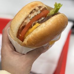 In-N-Out Burger - Animal style cheeseburger