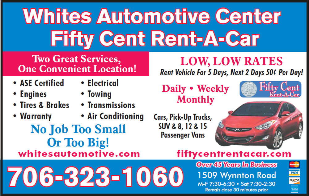 FIFTY CENT RENTACAR Updated October 2024 1509 Wynnton Rd
