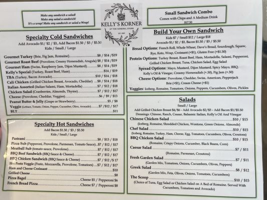 Menu photo 8 Kelly's Korner Rolling Hills Estate, CA
