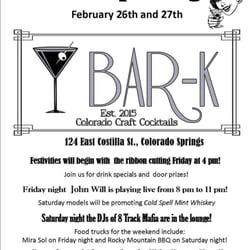 Bar-K - Today and tomorrow Bar-K is having its Grand Opening. Come and play