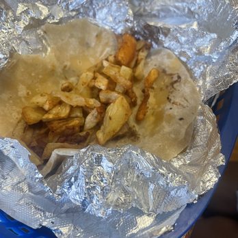 Titas Taco House - Potatoes - 3 year old ate every morsel - Tacos Near Me - Humble, Texas
