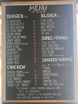 Menu photo 2 Bergstrom's Burgers Traverse City, MI Menu photo 2 Bergstrom's Burgers Traverse City, MI