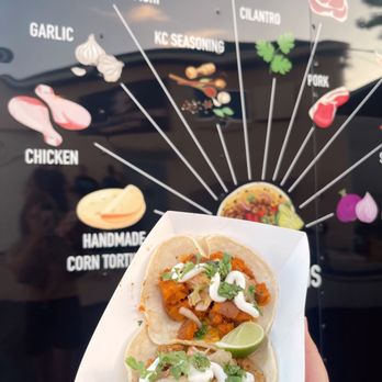 Korean Carne - a hand holding a taco - Caterers Near Me Korean Carne - a hand holding a taco - Caterers Near Me