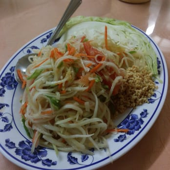 Thai Cuisine Express - Papaya salad... medium spice - Thai Near Me - Aiea, Hawaii Thai Cuisine Express - Papaya salad... medium spice - Thai Near Me - Aiea, Hawaii