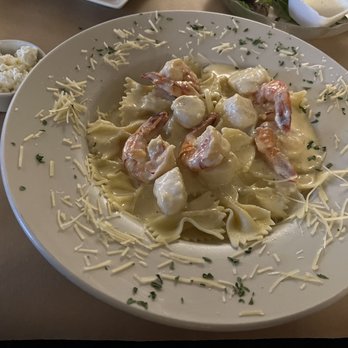 Serenity Bistro - Seafood pasta - New American Near Me - West Yellowstone, Montana