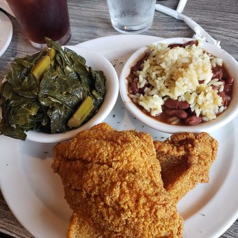 Cornbread Restaurant & Bar - Fried catfish, collard greens, red beans and rice - Soul Food Near Me - Southfield, Michigan Cornbread Restaurant & Bar - Fried catfish, collard greens, red beans and rice - Soul Food Near Me - Southfield, Michigan