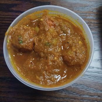 Himalayan Indian Kitchen - Fish Curry (salmon) was ok. Sauce is delicious, fish just a little off in freshness. - Indian Near Me - Apple Valley, California