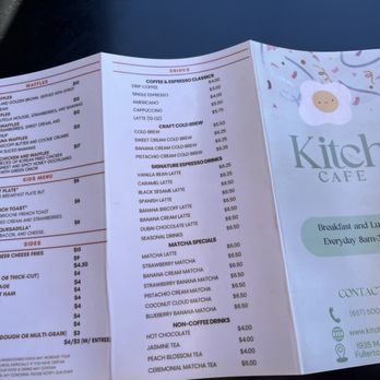 Kitch Cafe - Menu - Breakfast & Brunch Near Me - Fullerton, California