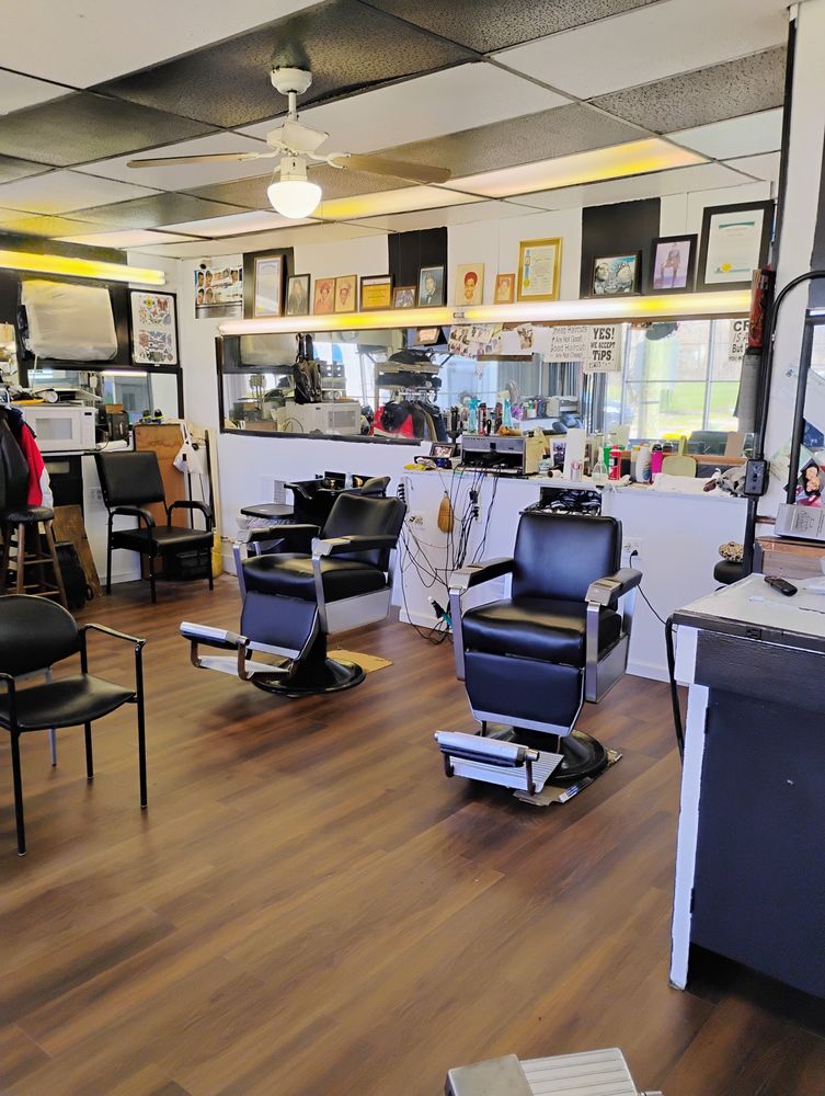 Rayfield's Barber Shop Logo