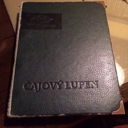Dobrá čajovna - Cajovy listek