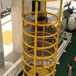 Midway Mall - Jungle gym tower--the most dangerous thing I've ever seen.