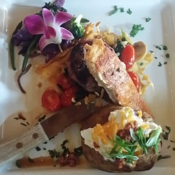 Bastien's - 4 oz filet and 4 oz salmon dinner special - Steakhouses Near Me - Denver, Colorado