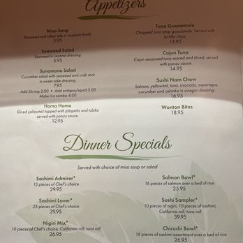 Mint & Maki - Sushi page 1 - Sushi Bars Near Me - Cranston, Rhode Island