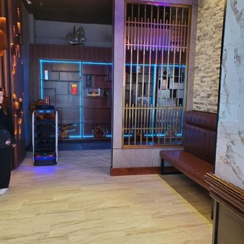 K-BBQ & Hot Pot - Entry area before being taken to seating, bar to the left, off-picture - Korean Near Me - Amherst, New York K-BBQ & Hot Pot - Entry area before being taken to seating, bar to the left, off-picture - Korean Near Me - Amherst, New York