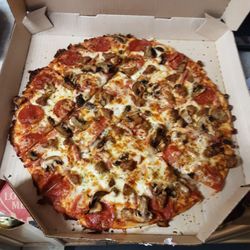 Pizza Hut - Kudos to Pizza Hut for their prompt replacement pizza. Delicious!