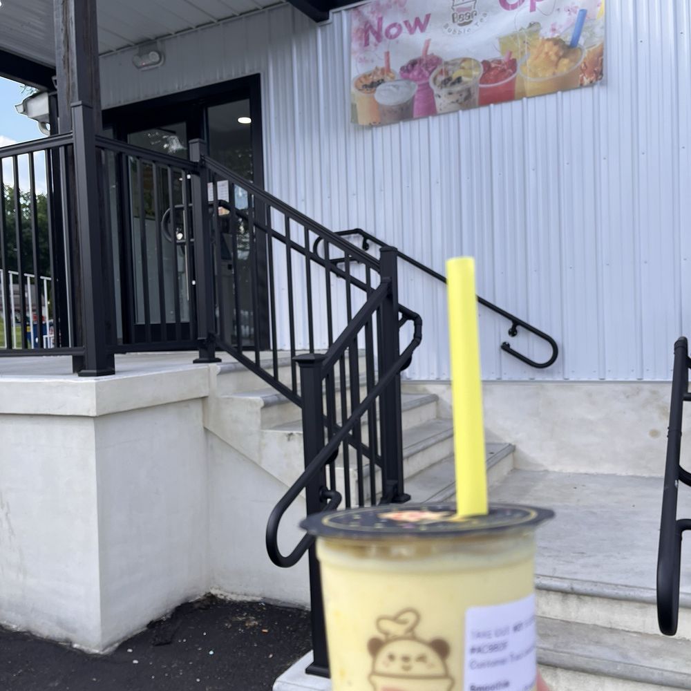 Bear Bubble Tea - My delicious pineapple smoothie, in front of the shop - Bubble Tea Near Me - Oxford, Pennsylvania Bear Bubble Tea - My delicious pineapple smoothie, in front of the shop - Bubble Tea Near Me - Oxford, Pennsylvania