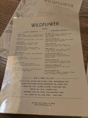 Menu photo 6 Wildflower New York, NY