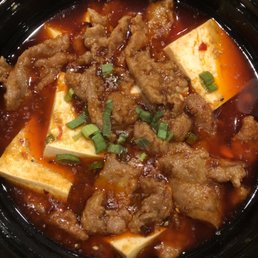 Beef with soft tofu Beef with soft tofu