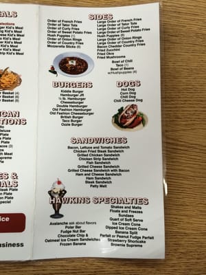 Menu photo 1 Hawkin's Family Restaurant Daingerfield, TX