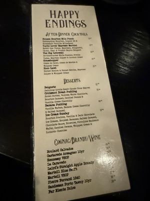 Menu photo 8 Voodoo Bayou Orlando, FL