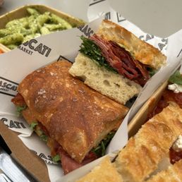 Spicy Salami Sandwich