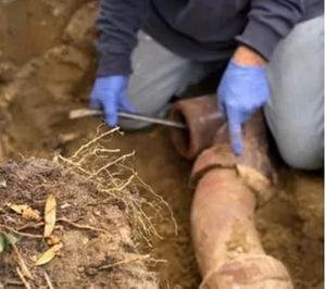 Slide of Two Men And A Snake
