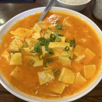 Old Shanghai Soup Dumpling - Crab Meat with Tofu which was very delicious.  It goes well with rice!   :) - Shanghainese Near Me - Palisades Park, New Jersey