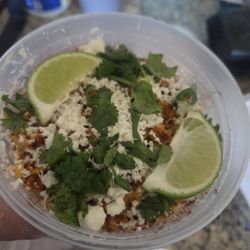 Burnhouse Barbecue - Street corn minus got sauce