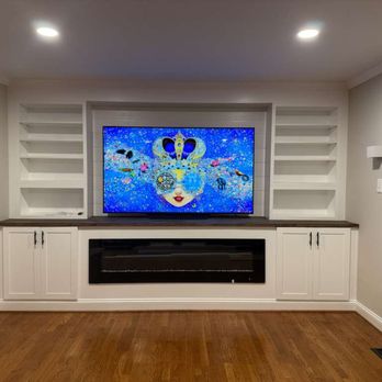Langley Design Build - Entertainment Center - Interior Design Near Me - Ashburn, Virginia Langley Design Build - Entertainment Center - Interior Design Near Me - Ashburn, Virginia