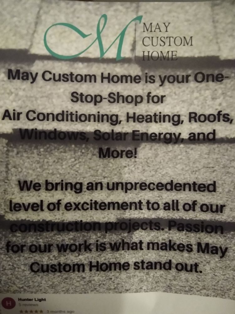 Slide of May Custom Home