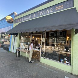 Exterior outside entrance of Sugar & Twine - The cafe - Richmond, Virginia Exterior outside entrance of Sugar & Twine - The cafe - Richmond, Virginia