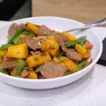Salaya Plant-Based Kitchen - Salaya pumpkin w/ "beef" protein - Thai Near Me - Los Angeles, California Salaya Plant-Based Kitchen - Salaya pumpkin w/ "beef" protein - Thai Near Me - Los Angeles, California