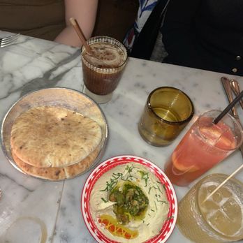 Shuka - Hummus + pita and drinks (Marrakesh, Argos, Tripoli) - Mediterranean Near Me - New York, New York Shuka - Hummus + pita and drinks (Marrakesh, Argos, Tripoli) - Mediterranean Near Me - New York, New York