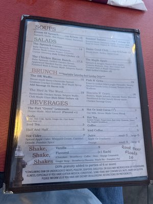 Menu photo 1 Good Ol Days Diner- Winfield’s Diner Brooklyn, NY Menu photo 1 Good Ol Days Diner- Winfield’s Diner Brooklyn, NY