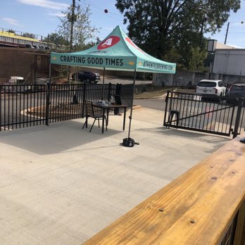 Athentic Brewing - Entrance through patio - Breweries Near Me - Athens, Georgia