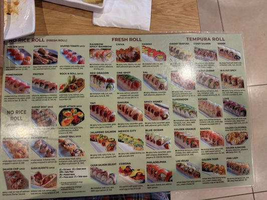 Menu photo 4 Sushi One Spot Corona, CA