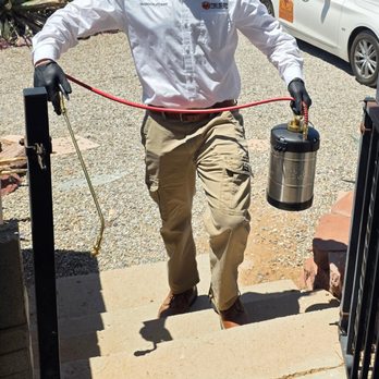 Desert Defenders Pest Control - Friendly photo of me, your would be technician with interior treatment equipment! - Pest Control Near Me - Tucson, Arizona Desert Defenders Pest Control - Friendly photo of me, your would be technician with interior treatment equipment! - Pest Control Near Me - Tucson, Arizona
