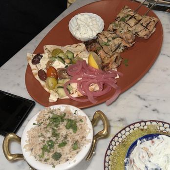 La Gallina - Chicken souvlaki - Mediterranean Near Me - Lynnfield, Massachusetts La Gallina - Chicken souvlaki - Mediterranean Near Me - Lynnfield, Massachusetts