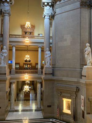 Indiana Statehouse by null