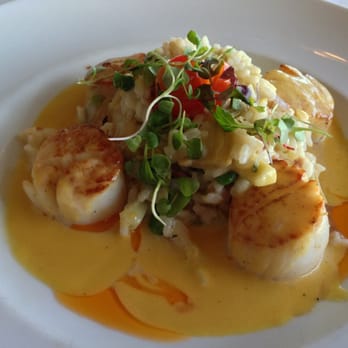 Mariposa - Seared Diver Scallops - New American Near Me - Honolulu, Hawaii Mariposa - Seared Diver Scallops - New American Near Me - Honolulu, Hawaii