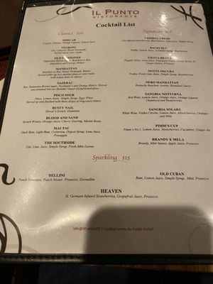 Menu photo 7 IL Punto Ristorante Hell's Kitchen New York, NY