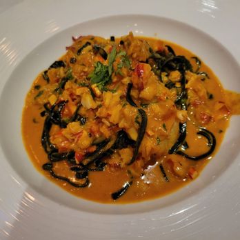 Nerai - Lobster squid ink pasta - Greek Near Me - New York, New York Nerai - Lobster squid ink pasta - Greek Near Me - New York, New York